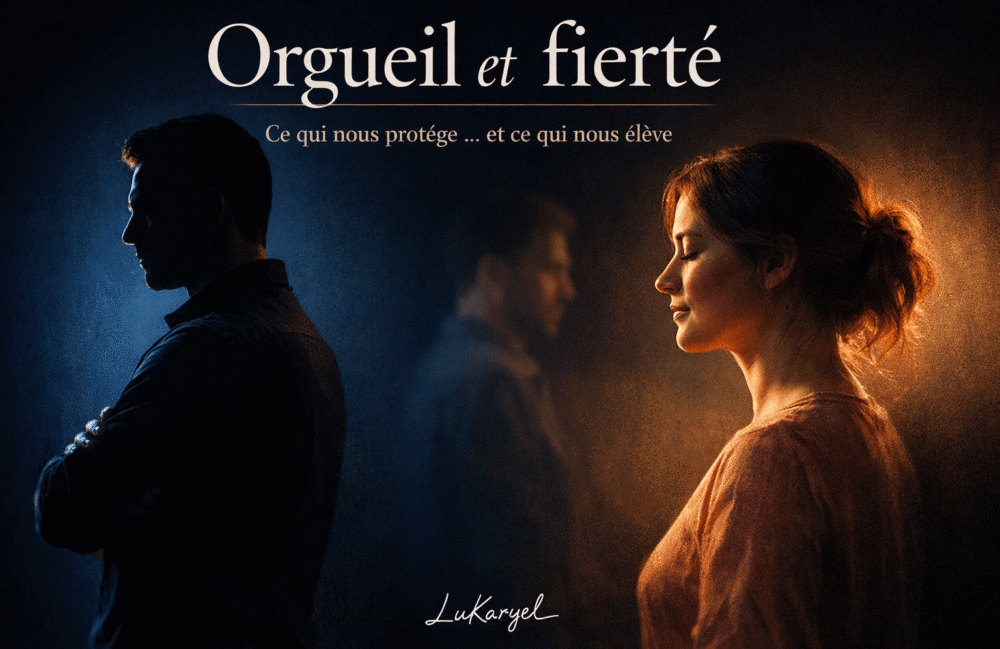 Orgueil et fierté : Ce qui nous protège… et ce qui nous élève