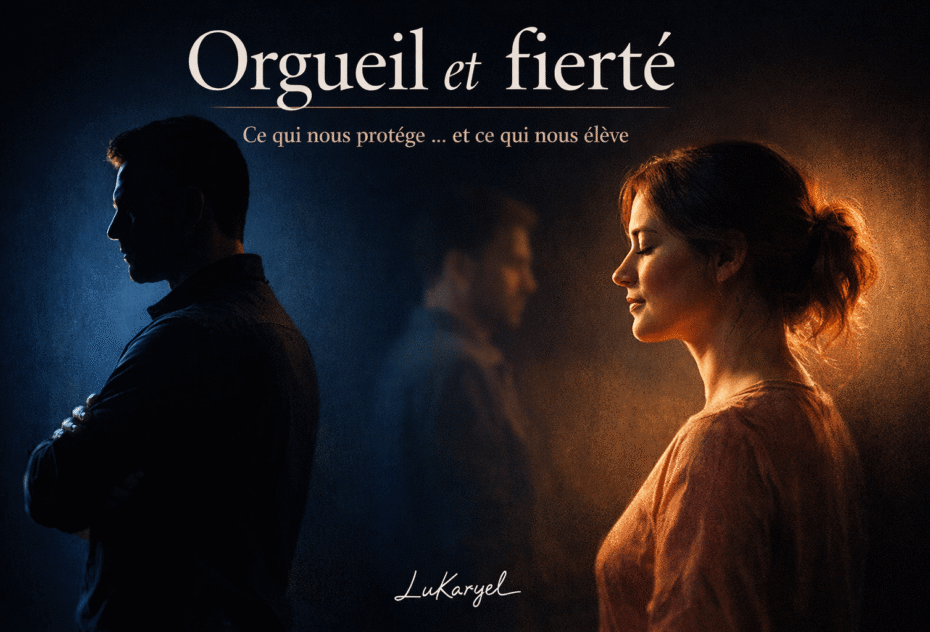 Orgueil et fierté : Ce qui nous protège… et ce qui nous élève